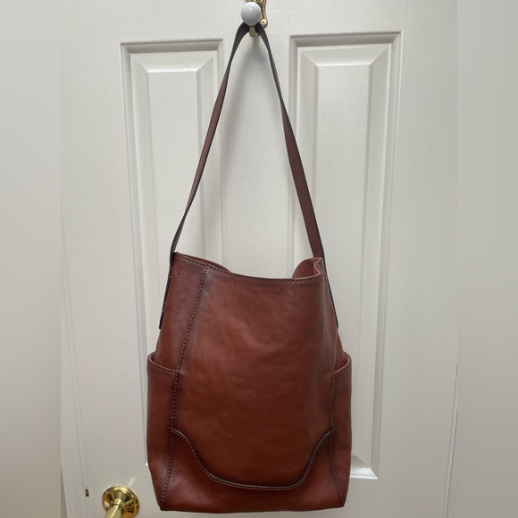 Handbags - Frye Elegant Brown Hobo Bag